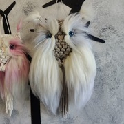 Makramowa Sowa Szaraczek