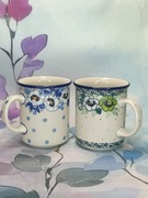 Kubek ceramiczny Bolesławiec 270ml zestaw ceramika artystyczna Bolesławiec