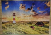 Puzzle Trefl Latarnia morska 1000 elementów - puzzle gotowe ułożone  