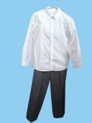 Elegancki zestaw galowy dla chłopca: Koszula Sinsay 140 + Spodnie wizytowe