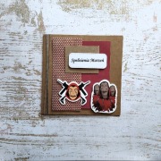 Ręcznie robiona kartka Bella Ciao 