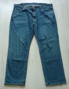 Duże męskie spodnie jeansowe LEVIS rozmiar 3XL W42 L30 STRETCH z USA!