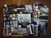 Złom zegarkowy 2,5 kg Casio, Timex, Tissot i inne na części lub do naprawy 