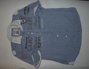 /Camp David koszula bawełniana w kolorze jeansu.XL/L