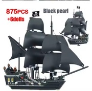 Zestaw klockow statek piracki