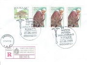 1999 Bydgoszcz, VI Wizyta Papieża Jana Pawła II w Polsce, 07.06.1999