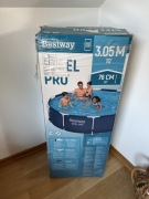Basen stelażowy Bestway okrągły 305 cm wysokość 76 cm pojemność 4678 l