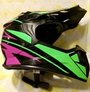 Kask motocyklowy Motocross dziecięcy S