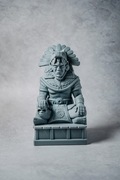 Wojownik Podziemi - Aztecka figurka