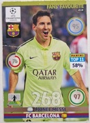 PANINI UEFA CHAMPIONS LEAGUE 2014-2015 LEO MESSI FANS FAVOURITE