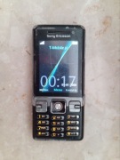 Telefon komórkowy Sony Ericsson C702, BEZ SIMLOCKA + bateria i ładowarka