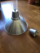 Lampa sufitowa srebrna Ikea
