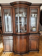 Kredens I barek bąd w kolorze orzecha