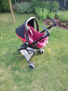 Maxi Cosi Pebble Pro i Size wraz z wózkiem Quinny Zapp Flex