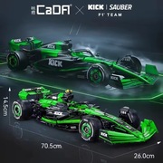 Klocki nie LEGO formuła bolid F1 1 kg skala 1:8 ogromny zabawki dla dzieci 