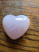 Kwarc różowy serce. 