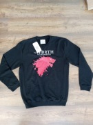 Czarna bluza unisex Game of Thrones “The North Remembers” XL (nowa z metką)