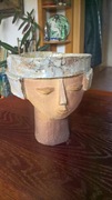 Ceramiczna głowa kobiety nie Dutka (1216)