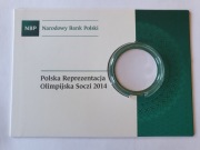 Polska 2 zł Igrzyska Zimowe Soczi 2014 - Certyfikat