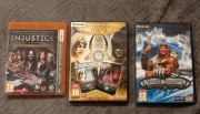 Zestaw 3 Gier PC PL|Injustice Ultimate|Sacred 2 Złota Edycja|King's Bounty