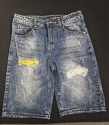 Spodenki męskie jeansowe niebieskie rozm. S 32/46