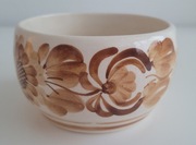 Miseczka ręcznie malowana fajansowa w stylu Włocławek