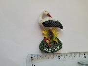 Magnes na lodówkę - 782f. MAZURY Bocian