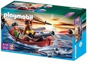 Zestaw PLAYMOBIL 5137 (Łódź piracka) + Pirat