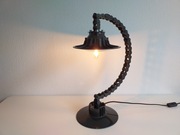 Lampa stołowa biurkowa. Rękodzieło 