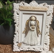 Ramka dla dziewczynki pamiątka Pierwszej Komunii Świętej 