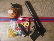 UNO+Pistolet Metalowy+ Lufa 