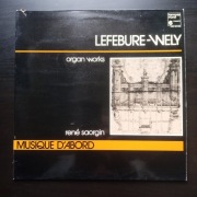 Lefebure - Wely, organ works, Harmonia Mundi France, winyl