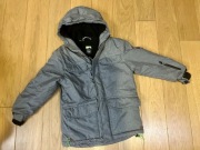 Kurtka zimowa dla dziecka, COOL CLUB sklep SMYK, r. 128 szary