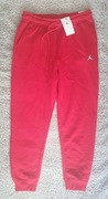 Jordan Spodnie Dresowe Męskie Czerwony Tu: M