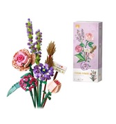 Prezent na Walentynki Bukiet Kwiatów dla Kobiety dla Dziewczyny Klocki