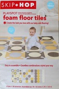 Jak nowa SKIP HOP Playspot Grey-Gold mata podłogowa pianka EVA 20 elementów