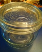 słoik weck Ankerglas Rillenglas kpl 1/2 l.