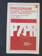 Program PZPR 1986 rok PRL
