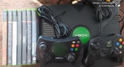 XBOX CLASSIC, 2 X PAD,OKABLOWANIE, GRY, ZESTAW