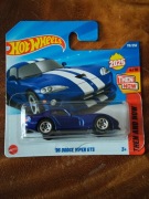 Nowy '96 Dodge Viper GTS Hot Wheels model 176/250 kolekcja 2025 resorak