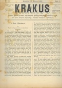 KRAKUS, nr 12, rok 1891 r.