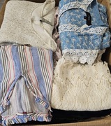 Pakiet 13 kilo odzieży kobieta jesień/ zima  od xxs do L cream