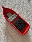 Lego 2551 Łódź czerwona piraci vintage plus dodatki 