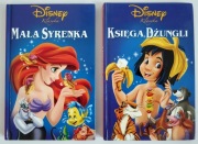 2x Disney Klasyka: Mała syrenka + Księga dżungli