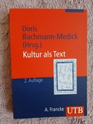 "Kultur als Text", red. Doris Bachmann-Medick