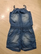 Kombinezon dziewczęcy cienki jeans 158 m 