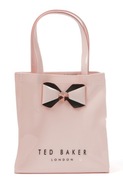 Ted Baker London torebka różowa z kokardą pudrowy róż okazja