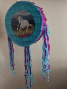 Zestaw piniata koń+kij+imię