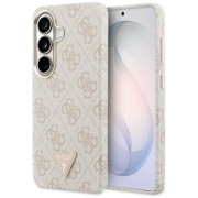 Guess 4G Triangle Logo MagSafe - Etui Samsung Galaxy S26 (różowy)