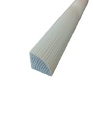 Listwa drewniana ćwierćwałek 15 x 15 mm wypukły 